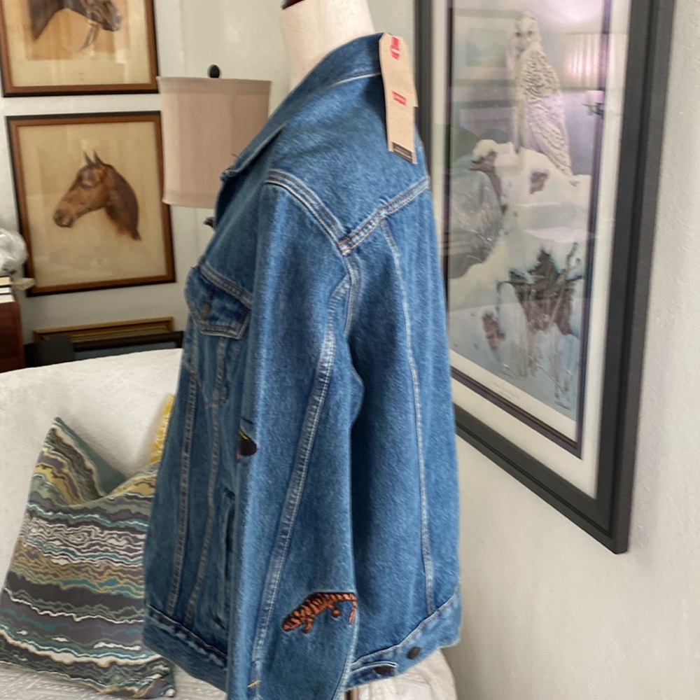VERY Rare Levi’s Unisex Jean Jacket, Limited édition 1990’s ~ size Large ~NWT - Picture 6 of 16